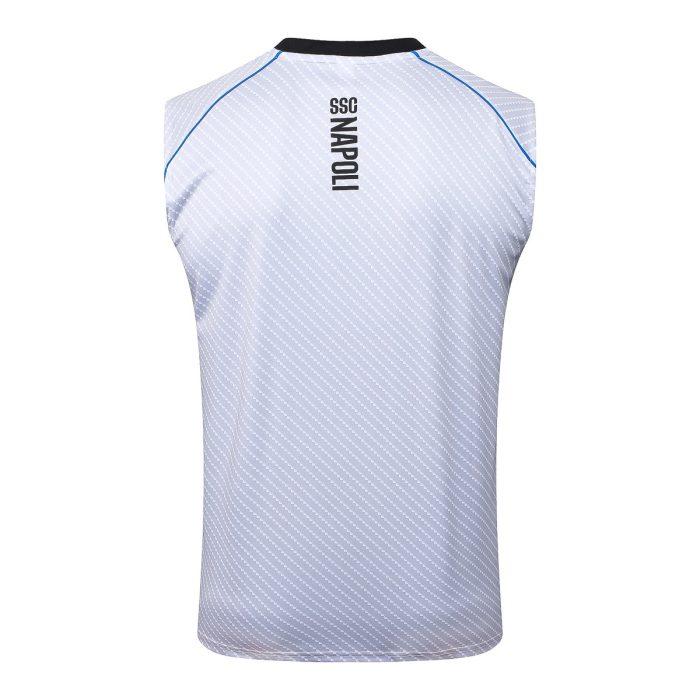 Napoli Light Grey Spray Print Vest - 图片 7