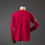 Roma 2000/2001 Home Long Sleeve Retro Jersey - 图片 2