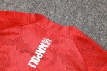 Napoli 24-25 Red Splatter Half-Zip Jacket - 图片 5