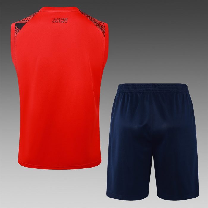 Naples 24-25 Red Vest - 图片 2