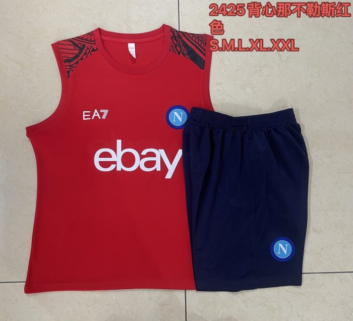 Naples 24-25 Red Vest - 图片 9