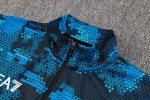 Naples 24-25 Blue Ink Spray Long Zipper Jacket - 图片 6