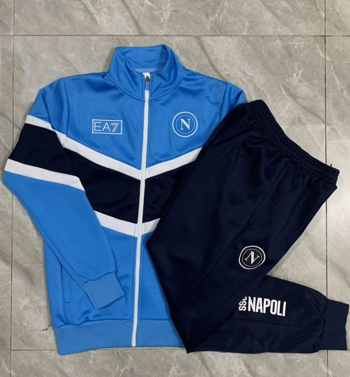 Naples 2526 Long Zipper Jacket Lake Blue - 图片 9