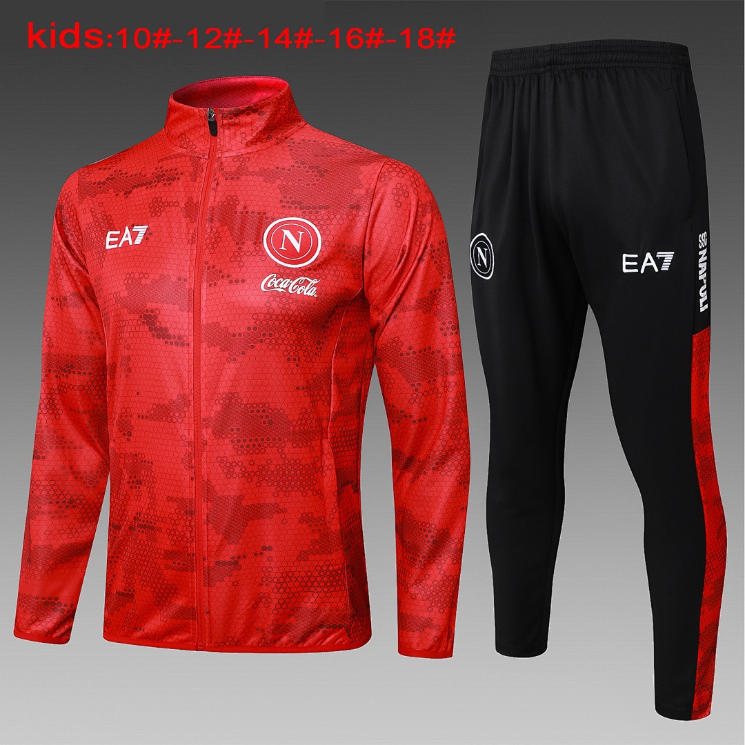 Naples Napoli 24-25 Red Ink Children's Long Sleeve