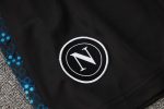 Napoli 24-25 Black Ink Splatter Short Sleeve Training Set - 图片 3