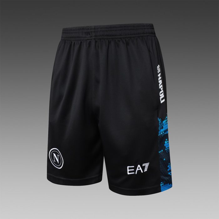 Napoli 24-25 Black Ink Splatter Short Sleeve Training Set - 图片 7