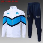 Napoli 2025/26 White Long Zipper Jacket