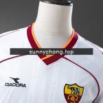 Roma 1999-2000 Away Retro Jersey - 图片 9