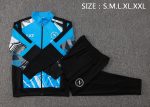 Napoli 24-25 Long Zipper Jacket Lake Blue Spray Print - 图片 2