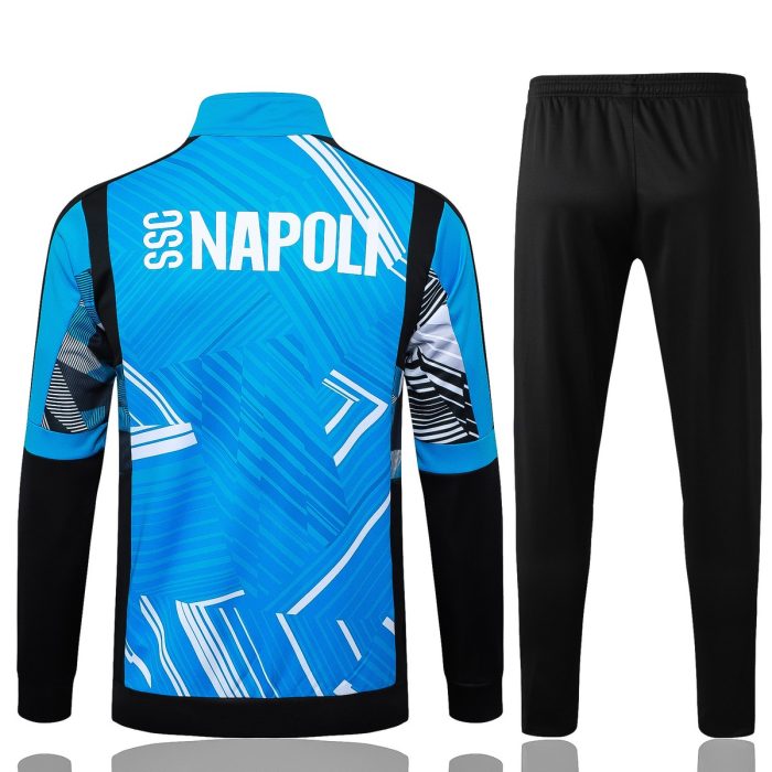 Napoli 24-25 Long Zipper Jacket Lake Blue Spray Print - 图片 7