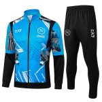 Napoli 24-25 Long Zipper Jacket Lake Blue Spray Print - 图片 8