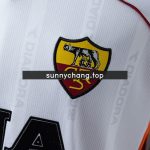 Roma 1999/2000 Away Long-Sleeve Retro Jersey - 图片 7