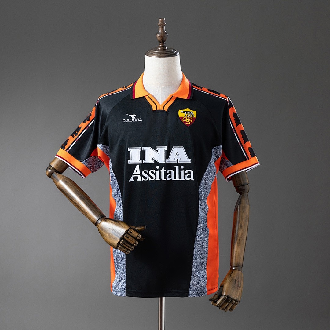 Roma 1998/1999 Third Away Retro Jersey