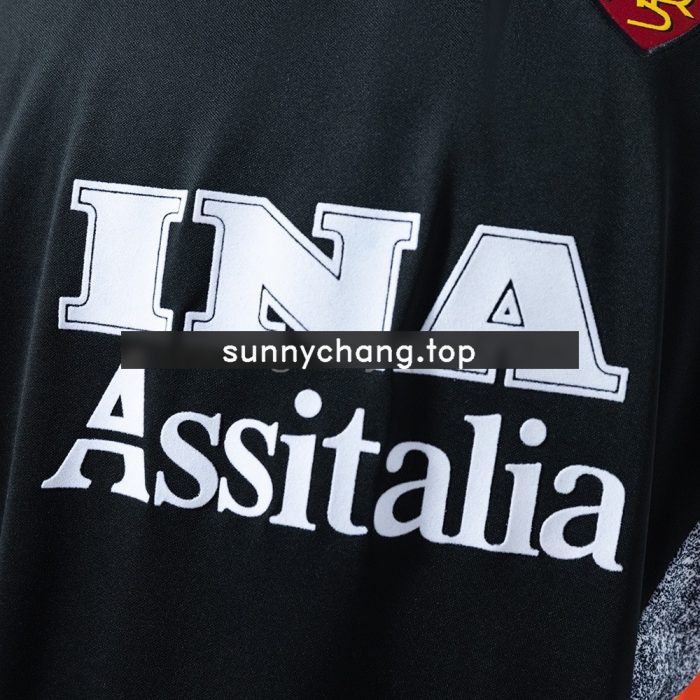 Roma 1998/1999 Third Away Retro Jersey - 图片 7