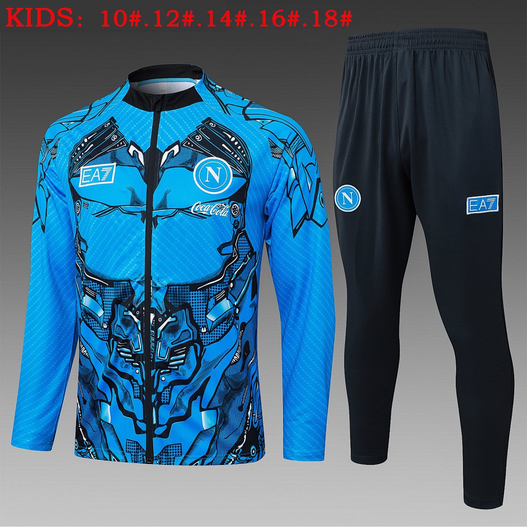 Napoli Blue Ink Splash Kids
