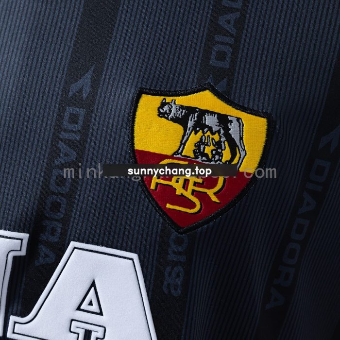 Roma 1999-2000 Away Retro Jersey - 图片 5