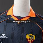 Roma 1999-2000 Away Retro Jersey - 图片 7