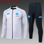 Napoli 2526 Long Zipper Jacket Light Grey Spray
