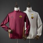 Roma Reversible Jacket Windbreaker - Red & Beige