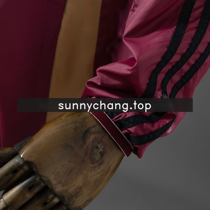 Roma Reversible Jacket Windbreaker - Red & Beige - 图片 6