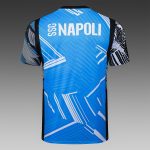 Naples 24-25 Short Sleeve Lake Blue Splatter Training T-Shirt - 图片 7