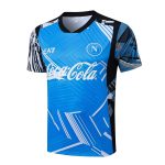 Naples 24-25 Short Sleeve Lake Blue Splatter Training T-Shirt - 图片 8