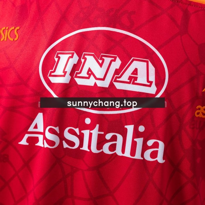 Roma 1995-1996 Home Retro Shirt - 图片 5