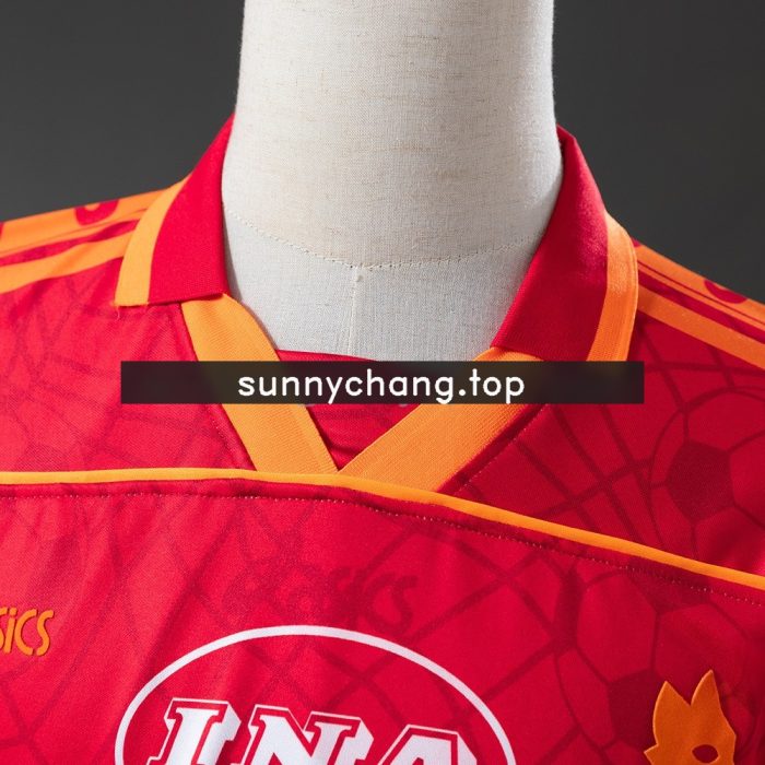 Roma 1995-1996 Home Retro Shirt - 图片 6
