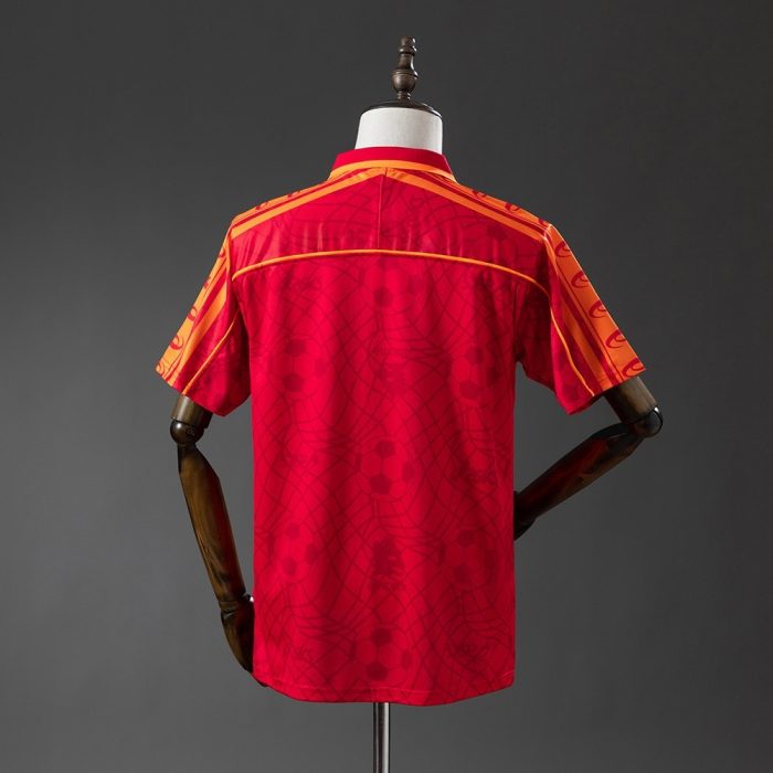 Roma 1995-1996 Home Retro Shirt - 图片 7