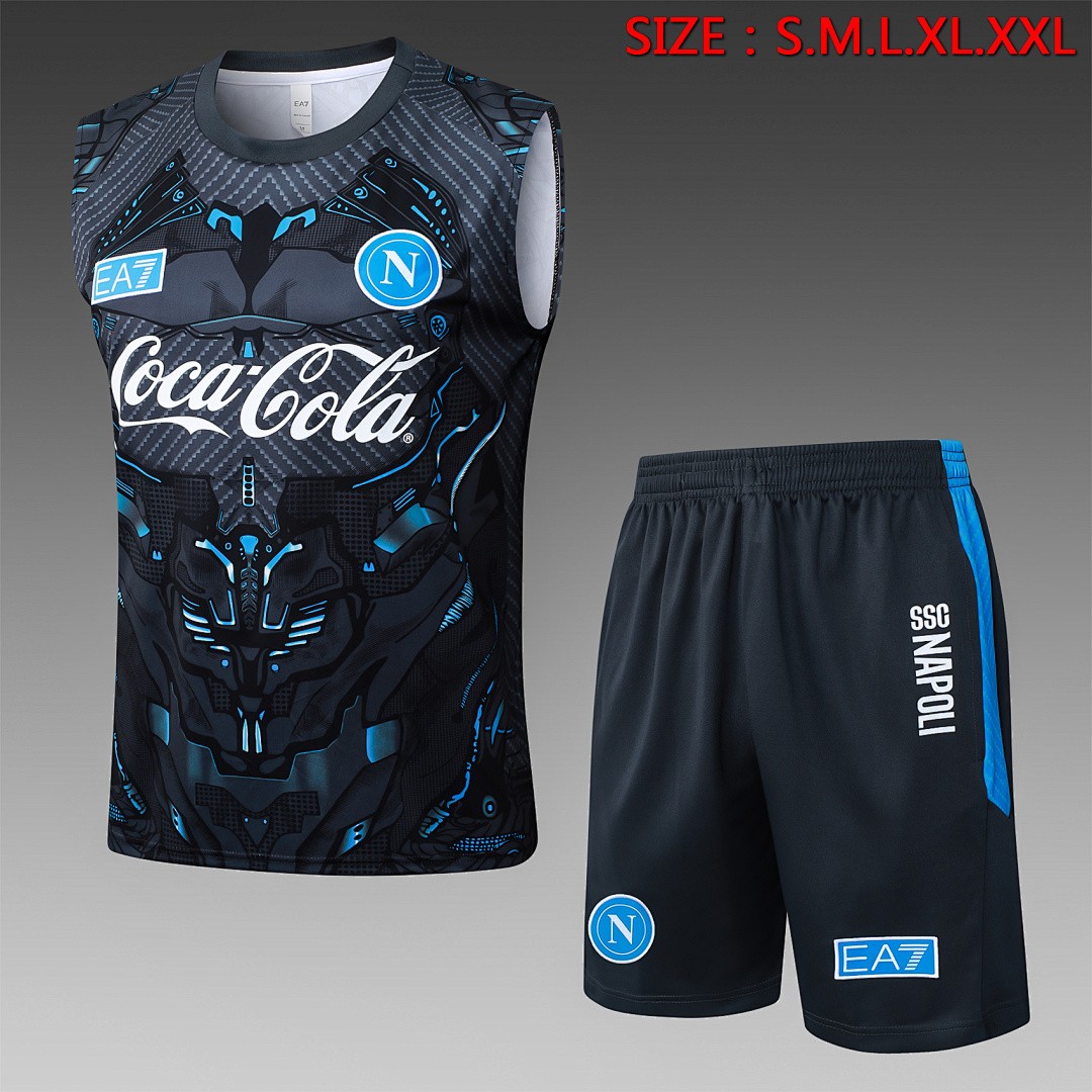 Naples Grey Spray Ink Vest