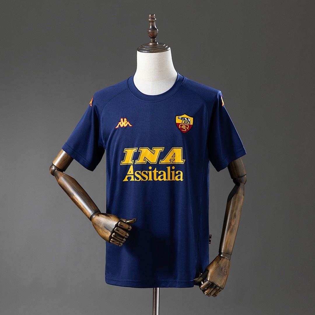 Roma 2000/2001 Third Away Retro Shirt