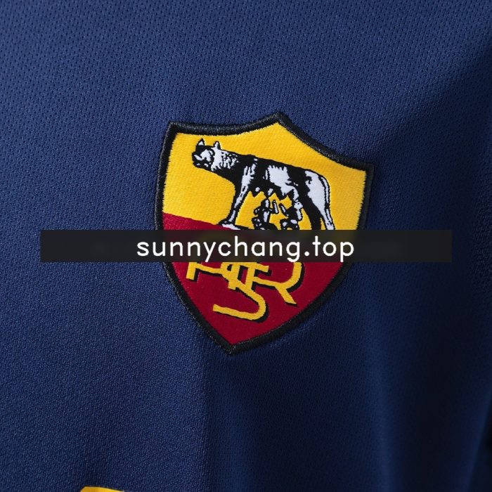 Roma 2000/2001 Third Away Retro Shirt - 图片 4
