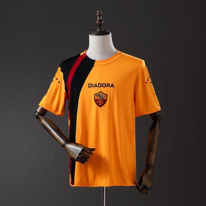 Roma 2005/2006 Home Retro Shirt - 图片 6