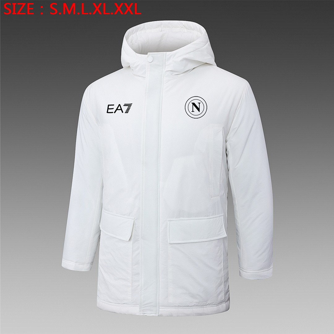 Napoli 24-25 White Cotton Jacket