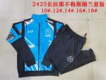 Naples 24/25 Children's Long Sleeve Jersey - Lake Blue Spray - 图片 3