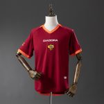 Roma 06/07 Home Retro Jersey - 图片 8
