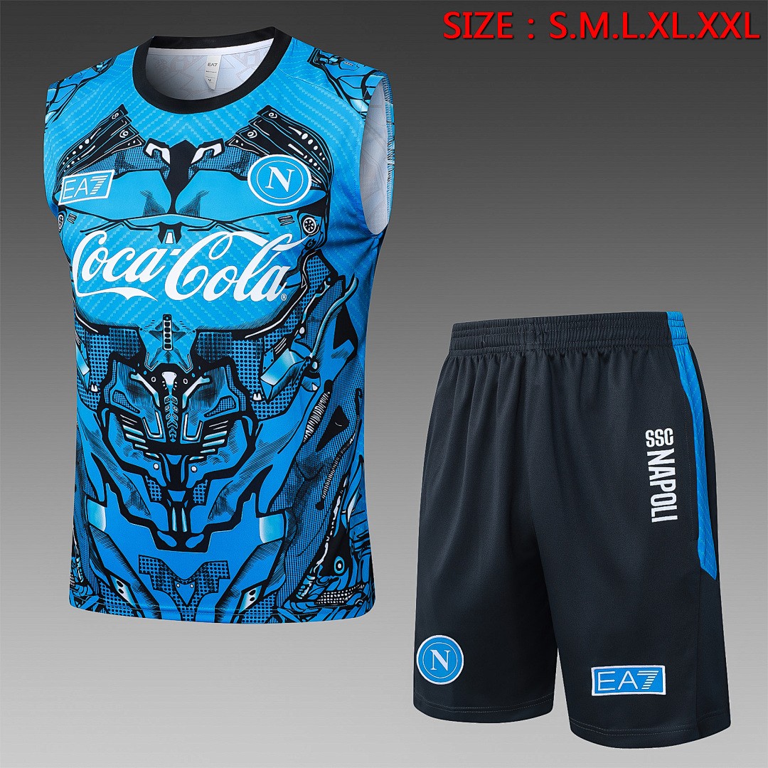 Naples Blue Ink Spray Vest