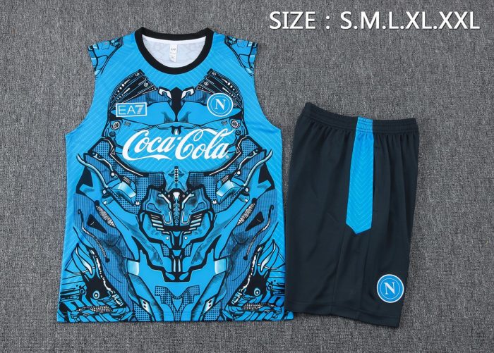 Naples Blue Ink Spray Vest - 图片 2