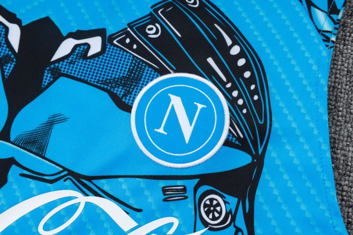 Naples Blue Ink Spray Vest - 图片 5
