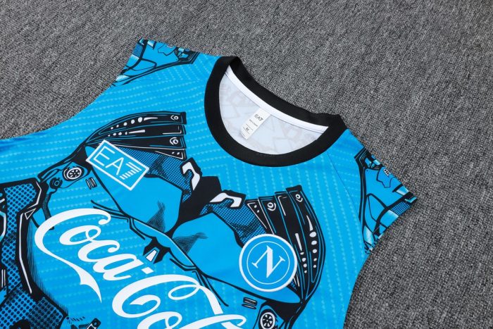 Naples Blue Ink Spray Vest - 图片 6