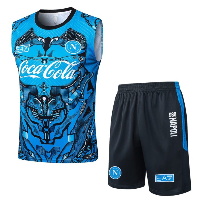 Naples Blue Ink Spray Vest - 图片 8