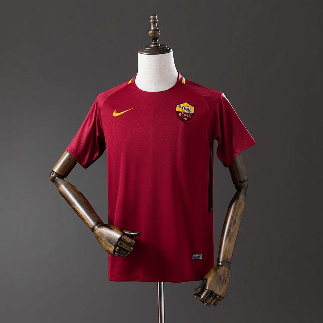 Roma 2017/2018 Home Retro Jersey