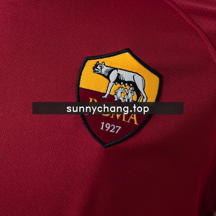Roma 2017/2018 Home Retro Jersey - 图片 5
