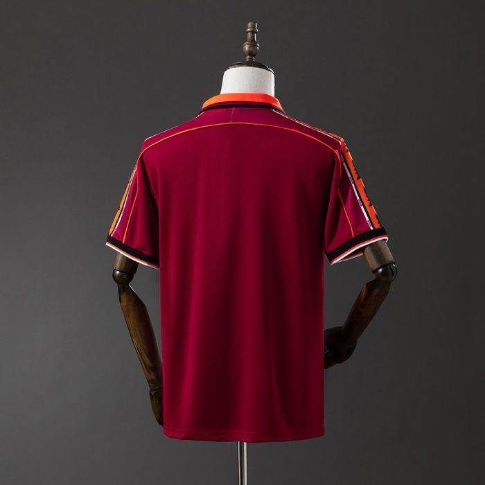 Roma 1998/99 Home Retro Shirt - 图片 7
