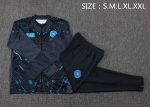 Napoli 25/26 Dark Grey Spray Print Long Zip Jacket - 图片 2