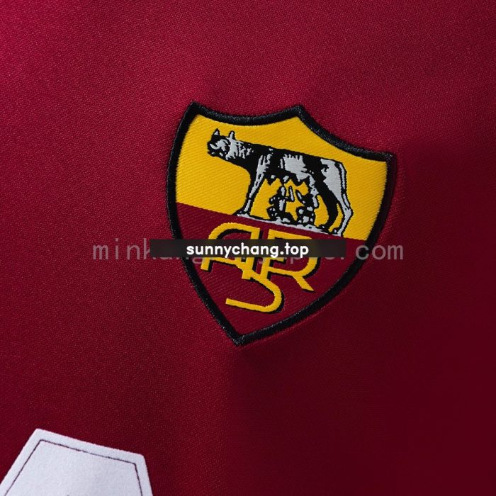 Roma 1998-1999 Home Long Sleeve Retro Jersey - 图片 4