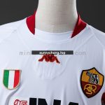 Roma 2001/2002 Away Retro Shirt - 图片 6