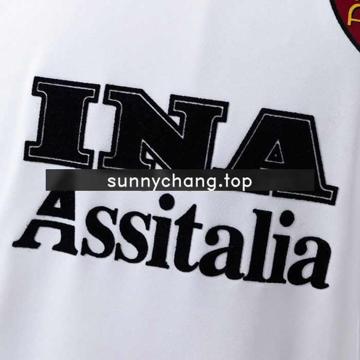 Roma 1998/99 Away Retro Jersey - 图片 5