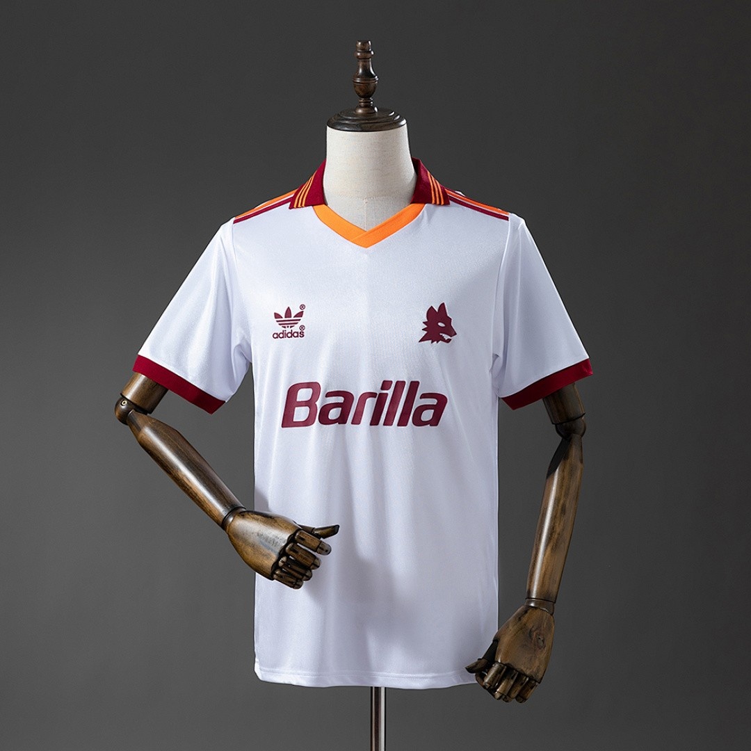 JER-6104_1 Roma 1992-1994 Away Retro Shirt - 图片 1