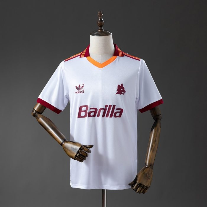 Roma 1992-1994 Away Retro Shirt - 图片 8